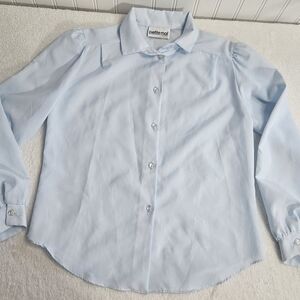 Women's Sky Blue Button Down Shirt